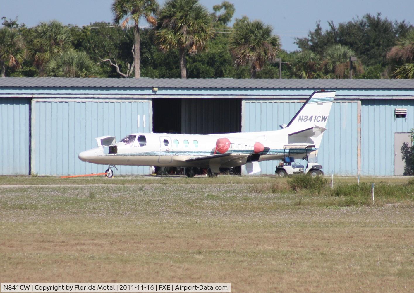N841CW, 1978 Cessna 501 Citation I/SP C/N 501-0134, Cessna 501