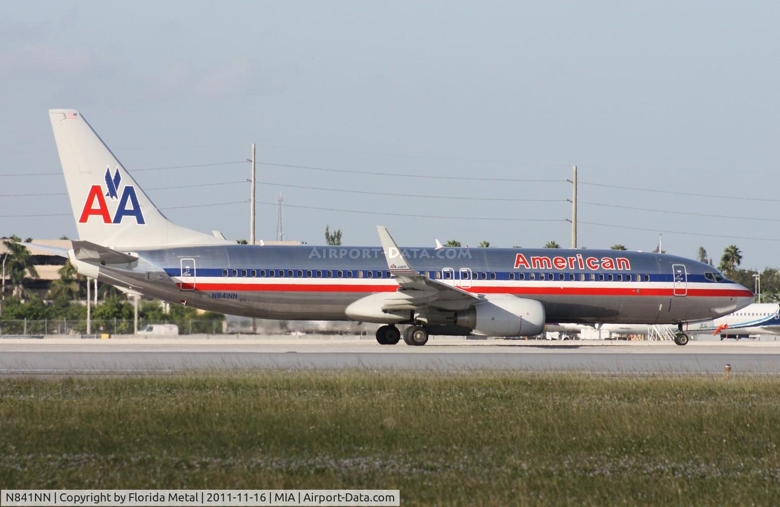 N841NN, 2010 Boeing 737-823 C/N 30914, American 737