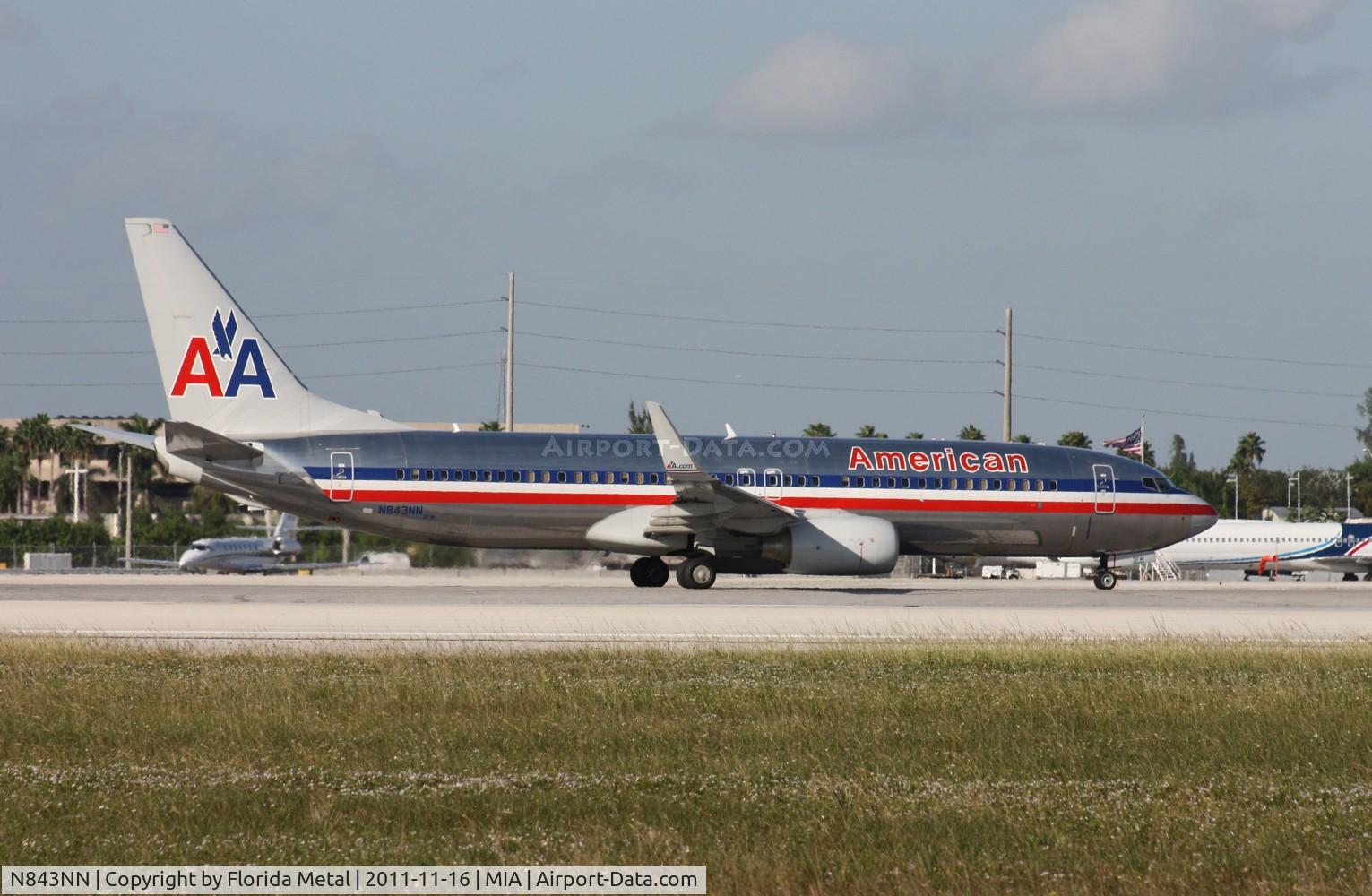 N843NN, 2010 Boeing 737-823 C/N 30906, American 737