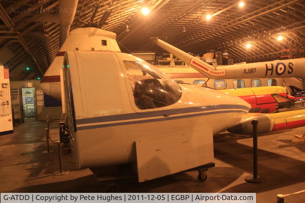 G-ATDD, 1965 Beagle B-206 Series 1 C/N B013, The cockpit section of G-ATDD, Beagle 206, is preserved with the Bristol Aircraft Collection at Kemble