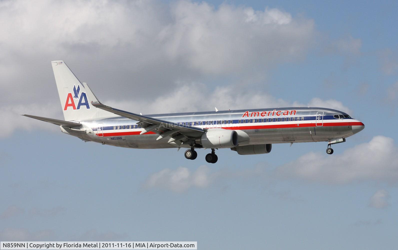 N859NN, Boeing 737-823 C/N 29555, American 737