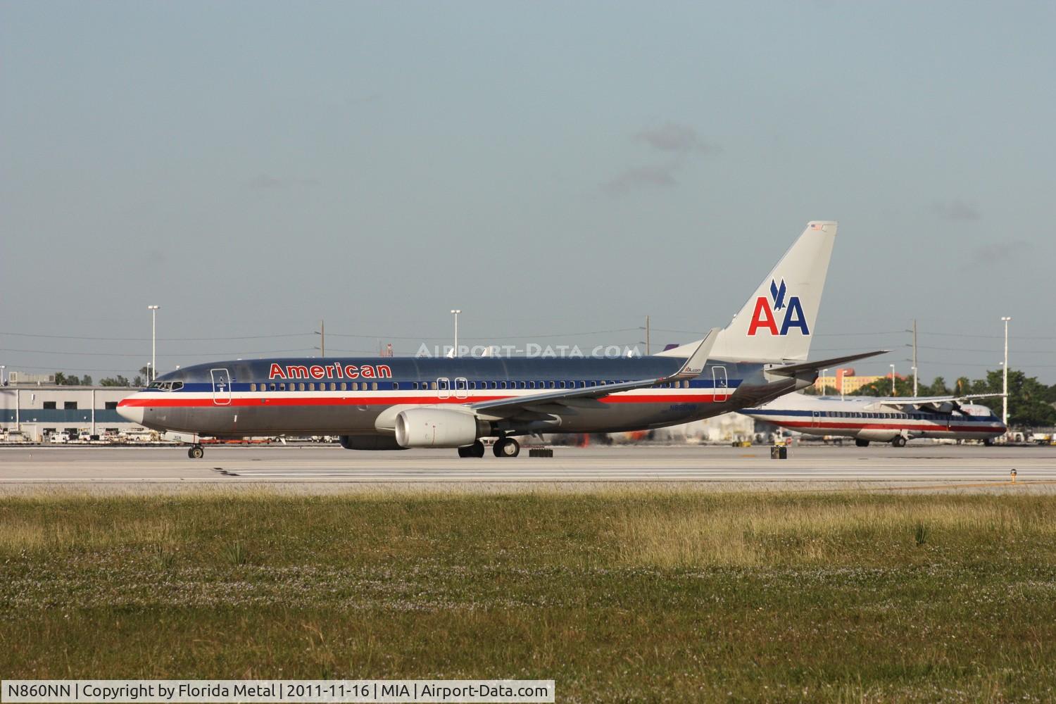 N860NN, 2010 Boeing 737-823 C/N 40583, American 737