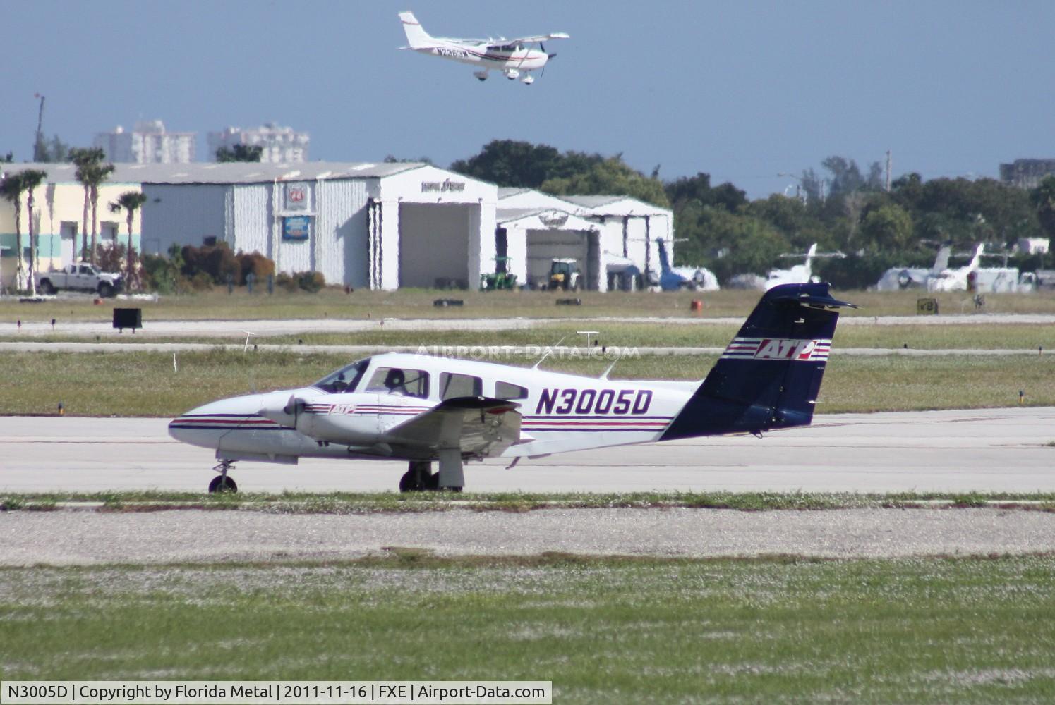 N3005D, 1978 Piper PA-44-180 Seminole C/N 44-7995140, Pa-44