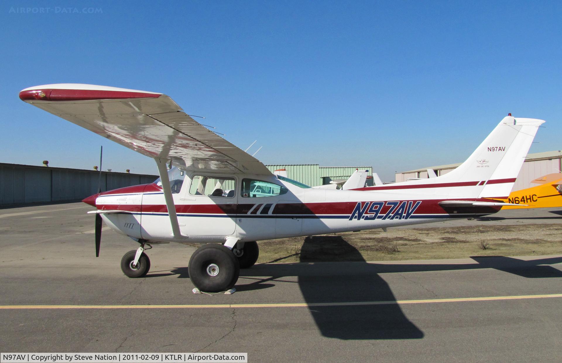 N97AV, 1979 Cessna 182Q Skylane C/N 18266809, Highly modified 1979 Cessna 182Q with bush operations big wheels, canards on forward fuselage and 