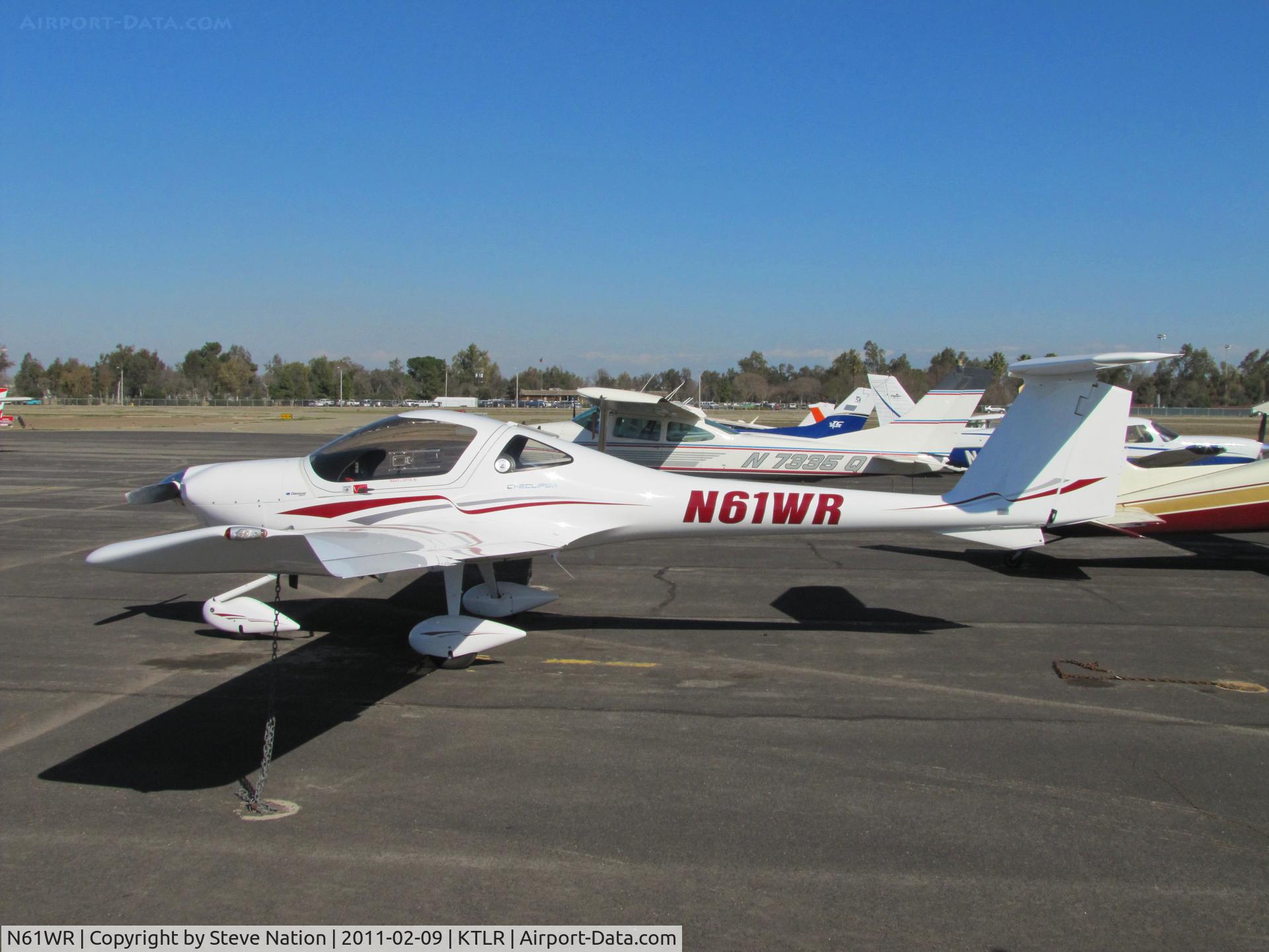 N61WR, 2006 Diamond DA-20C-1 Eclipse C/N C0382, 2006 Diamond DA20-C1 photographed @ Tulare, CA