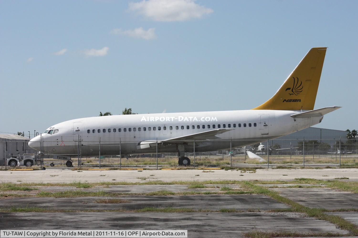 TU-TAW, 1982 Boeing 737-2H4 C/N 22905, Northeast Bolivian 737-200 getting broken up