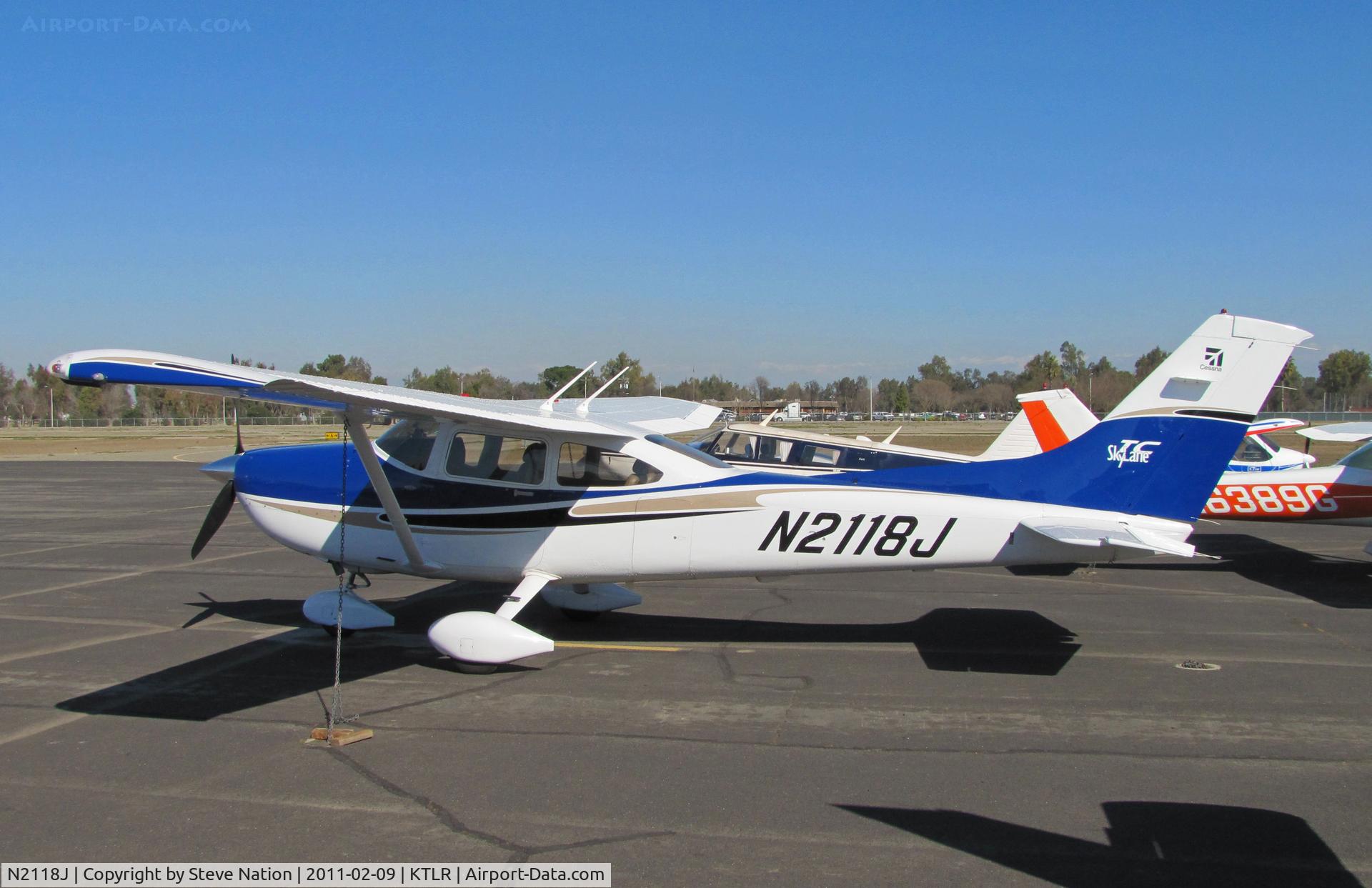 N2118J, 2004 Cessna T182T Turbo Skylane C/N T18208238, Lamb Chops Inc (Bakersfield, CA) 2004 Cessna T182T photographed @ Tulare, CA