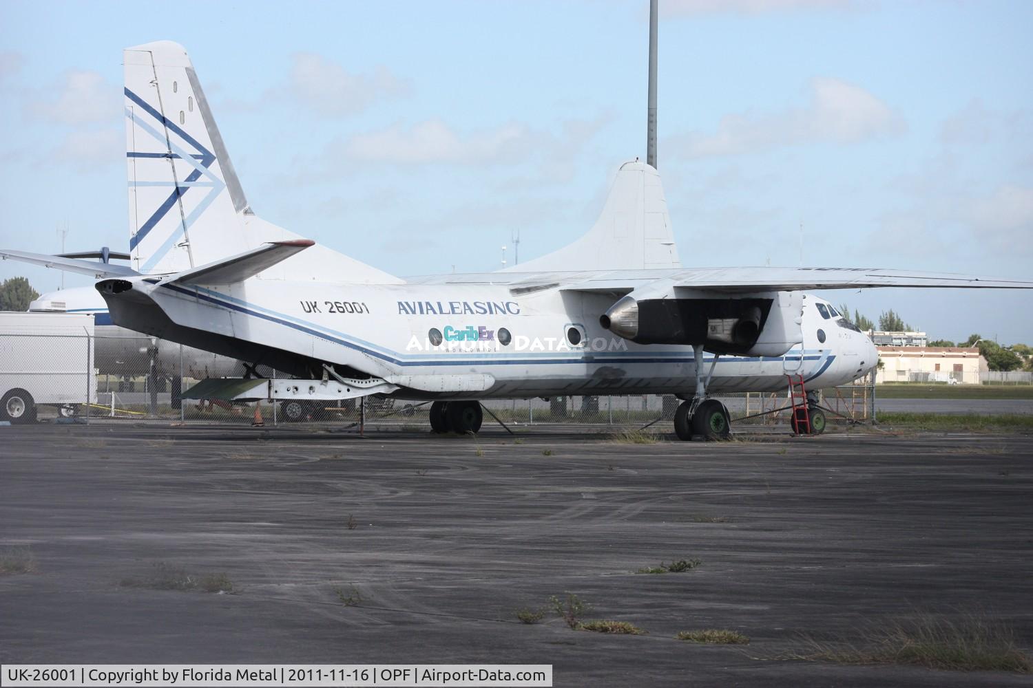 UK-26001, Antonov An-26B C/N 67314402, Avia Leasing AN-26