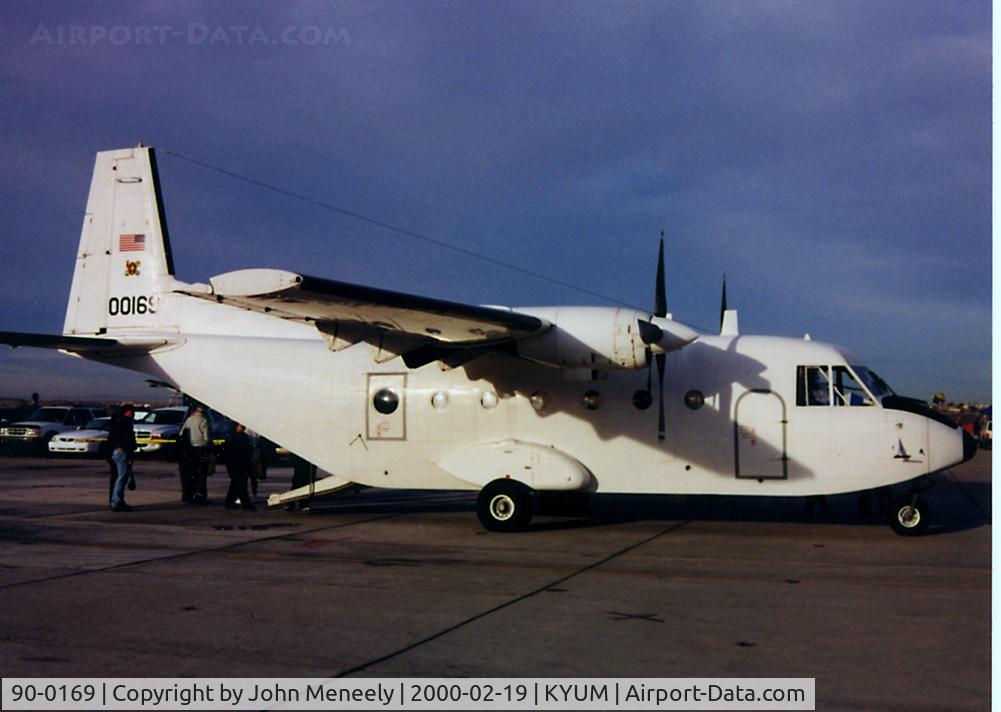 90-0169, 1990 CASA C-41A C/N 348, Yuma open-house in 2000, scanned from a print