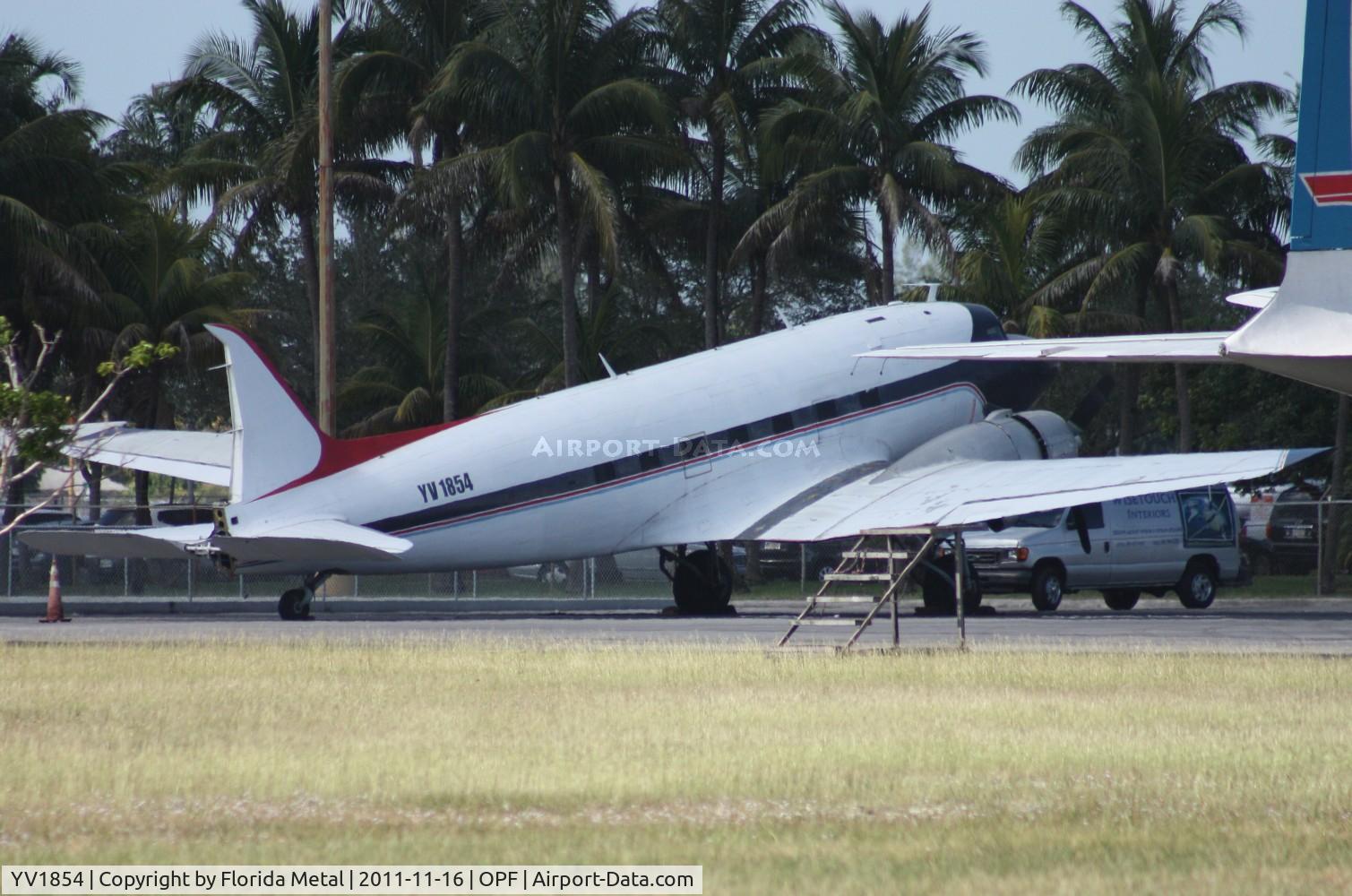 YV1854, 1943 Douglas DC3C-S1C3G (C-47A) C/N 6135, Venezuelan registered C-47A
