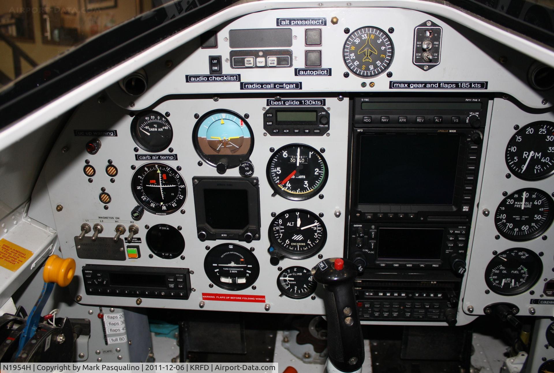 N1954H, 1954 Hawker Fury FB.10 C/N 41H/623282, Hawker MK 20