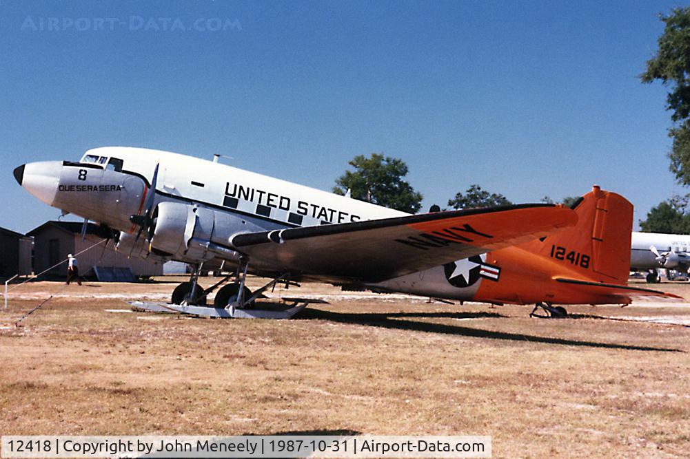 12418, 1942 Douglas LC-47H-20-DL Skytrain C/N 9358, USN Air Museum, Pensacola, FL