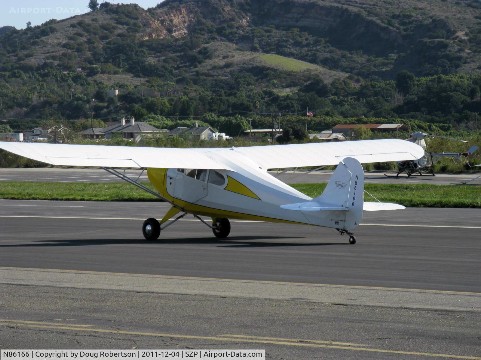 N86166, 1946 Aeronca 11AC Chief C/N 11AC-595, 1946 Aeronca 11AC CHIEF, Continental C65 65 Hp, two place side by side, landing roll Rwy 04 closeup