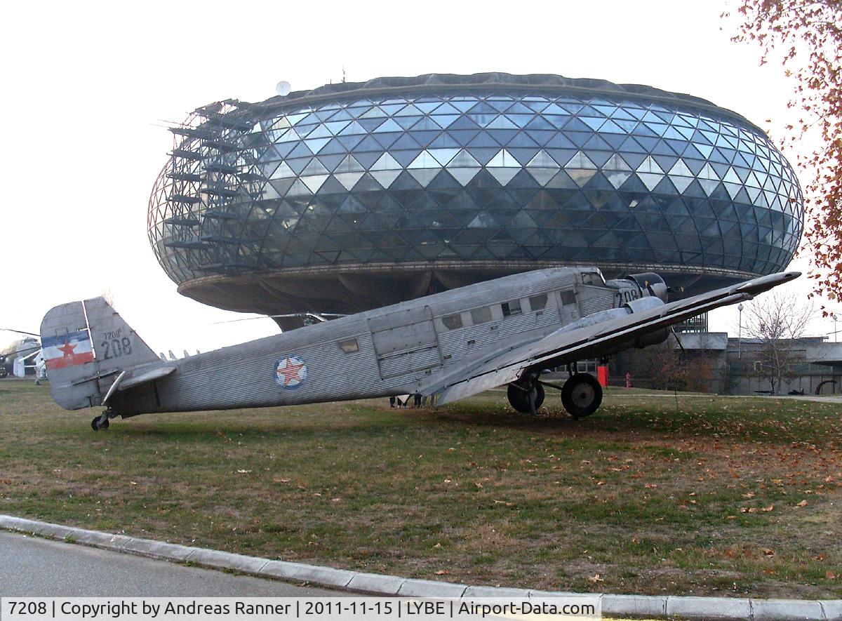 7208, Junkers (AAC) AAC-1 Toucan (Ju-52) C/N 222, Amiot AAC.1 Toucan at the airforce museum