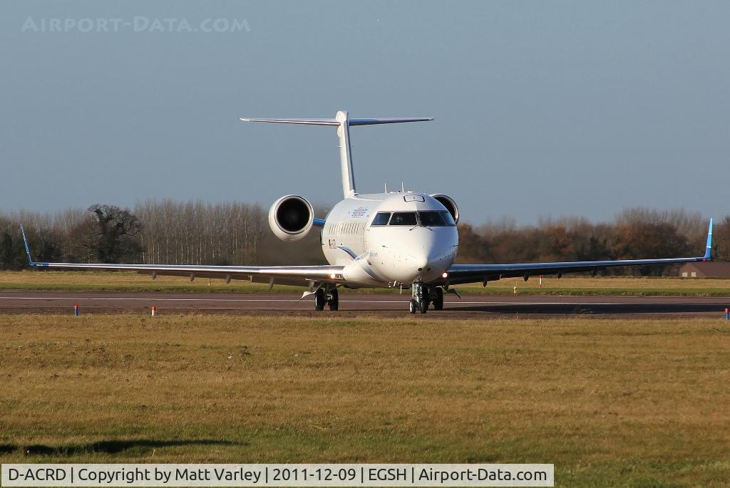 D-ACRD, Canadair CRJ-200ER (CL-600-2B19) C/N 7583, Fresh out of spray in Yamal C/S about to depart.