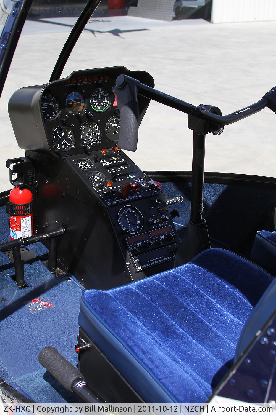 ZK-HXG, Robinson R22 Beta C/N 1176, the office of HXG