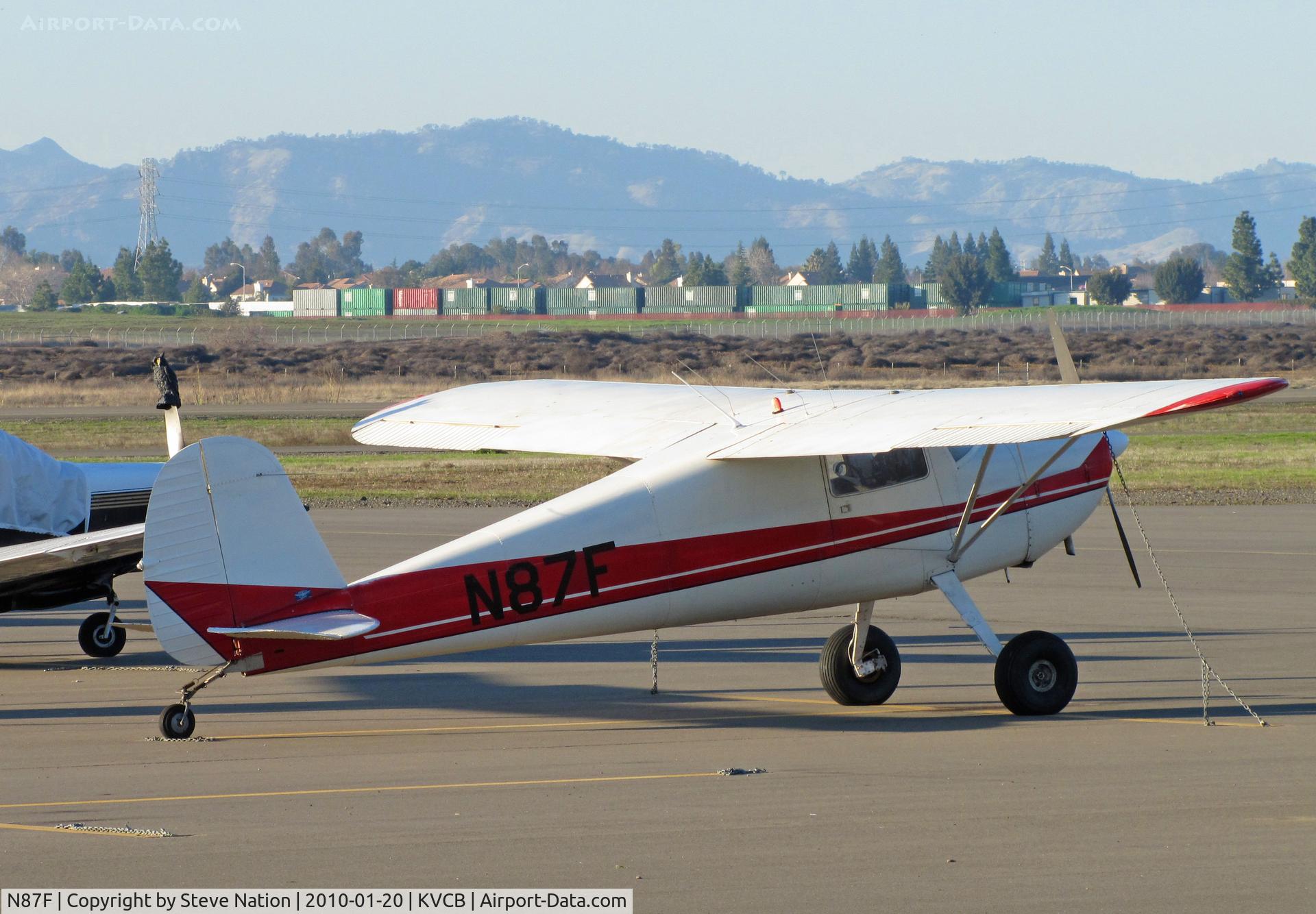 N87F, 1947 Cessna 120 C/N 12888, Aero Marine Ltd (Stockton, CA) 1947 Cessna 120 @ Nut Tree Airport, CA