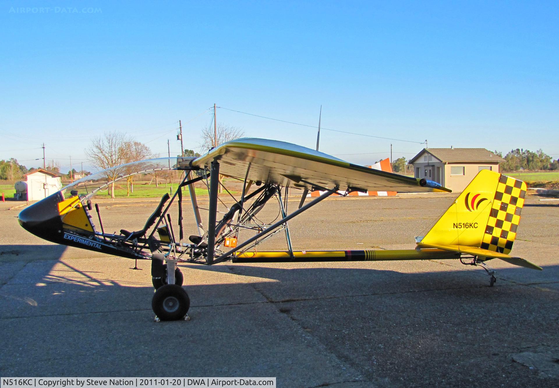 N516KC, Rans S-18 Stinger II C/N 0504040, 2010 McCarty RANS S-18 homebuilt @ Yolo County Airport, CA