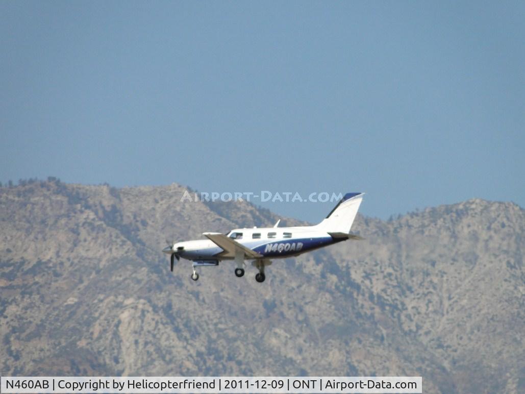 N460AB, 2010 Piper PA-46-500TP Meridian C/N 4697431, On final for runway 26