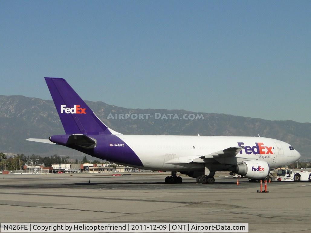 N426FE, 1983 Airbus A310-203 C/N 245, Parked in Fed Ex auxillary parking area