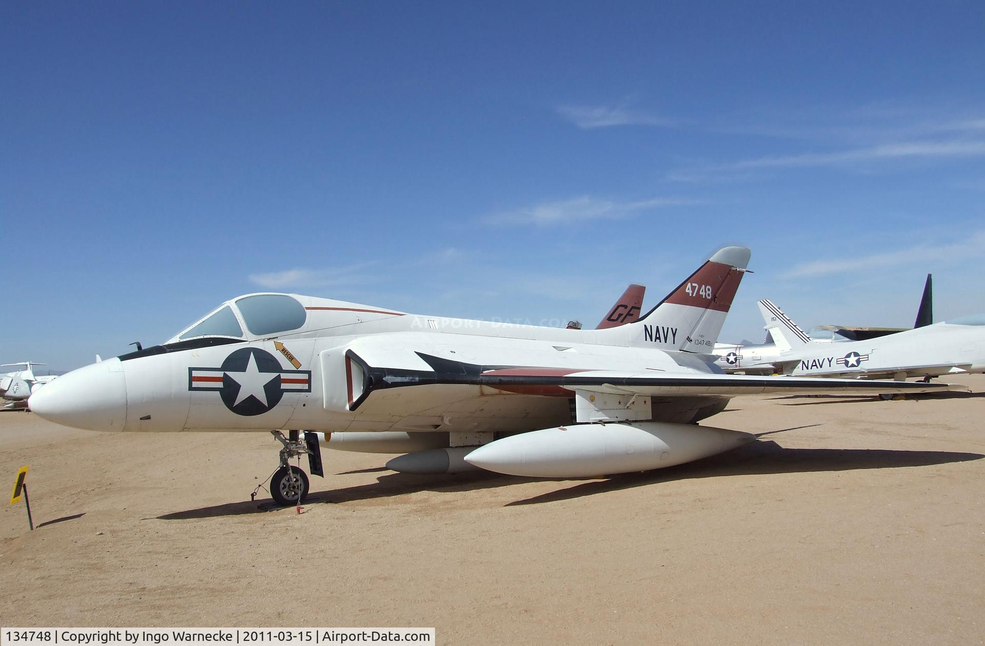 134748, Douglas F-6A Skyray C/N 10342, Douglas F4D-1 / F-6A Skyray at the Pima Air & Space Museum, Tucson AZ