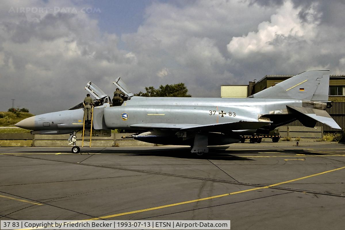 37 83, 1972 McDonnell Douglas F-4F Phantom II C/N 4556, just returned from atraining mission