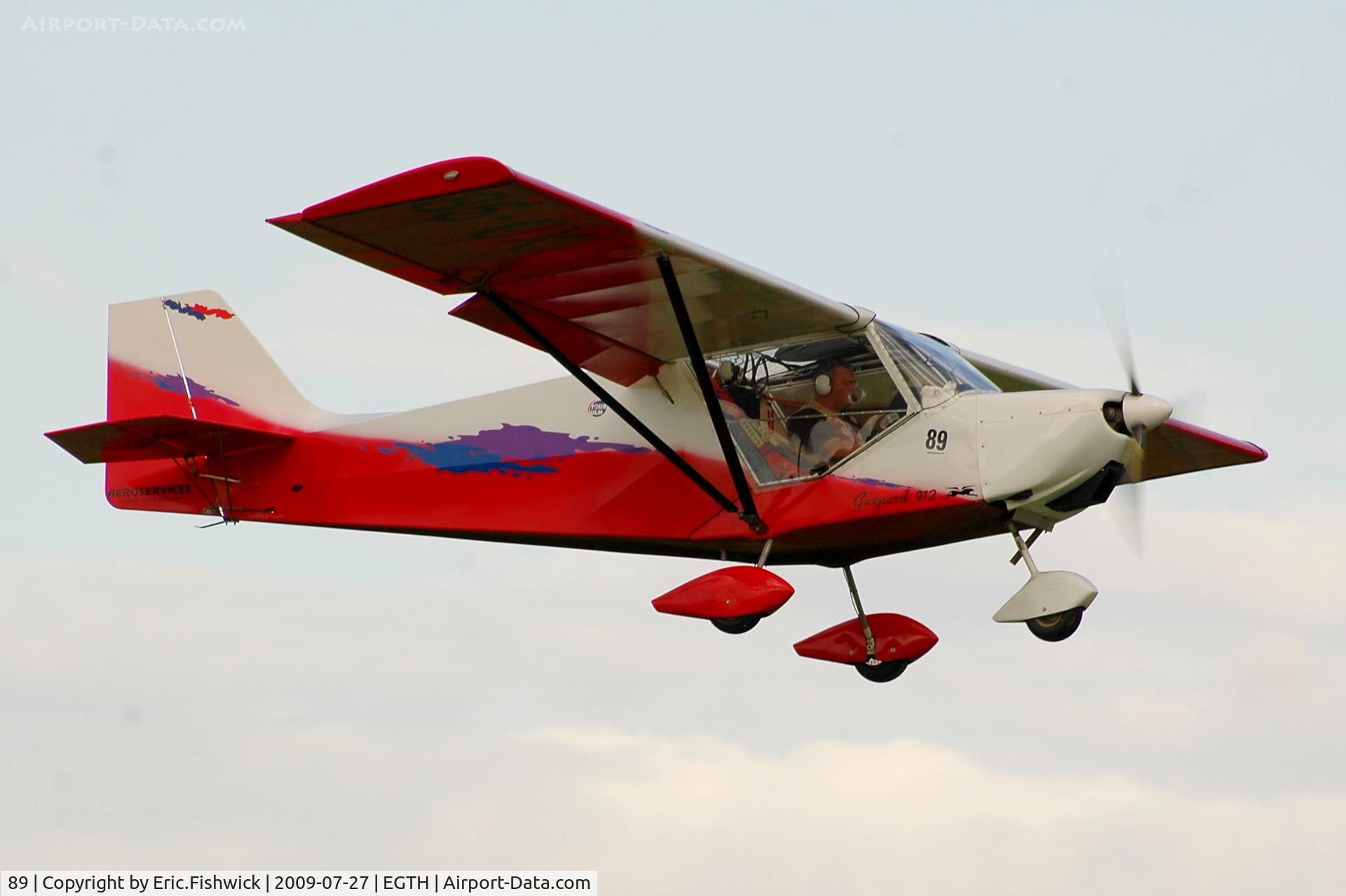 89, Aero Services Guepard Guepard 912 C/N Not found 89, Guepard 912 - Tour de France ULM 2009 - Anniversaire Louis Bleriot