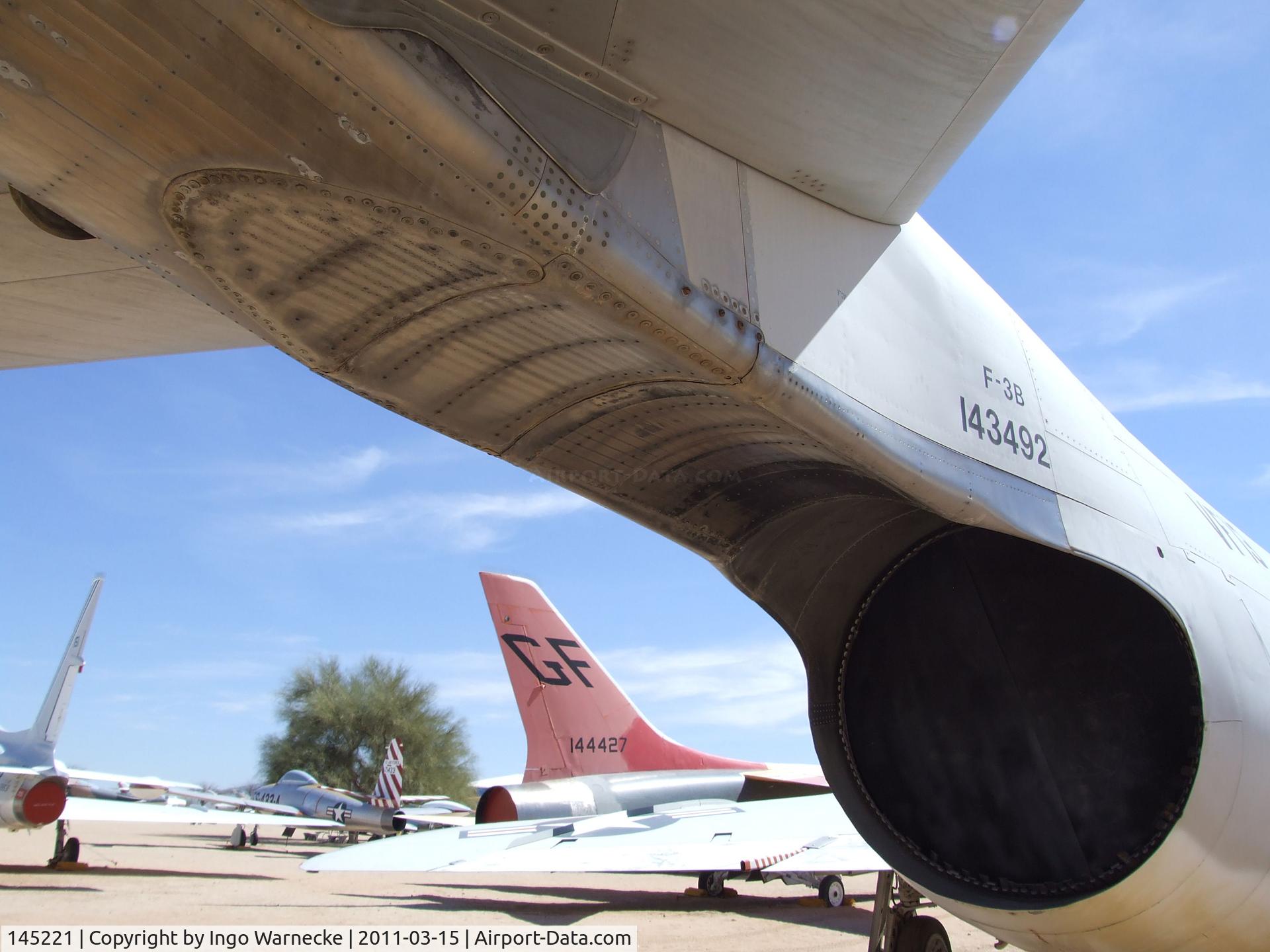 145221, McDonnell F-3B Demon C/N 390, McDonnell F-3B Demon at the Pima Air & Space Museum, Tucson AZ