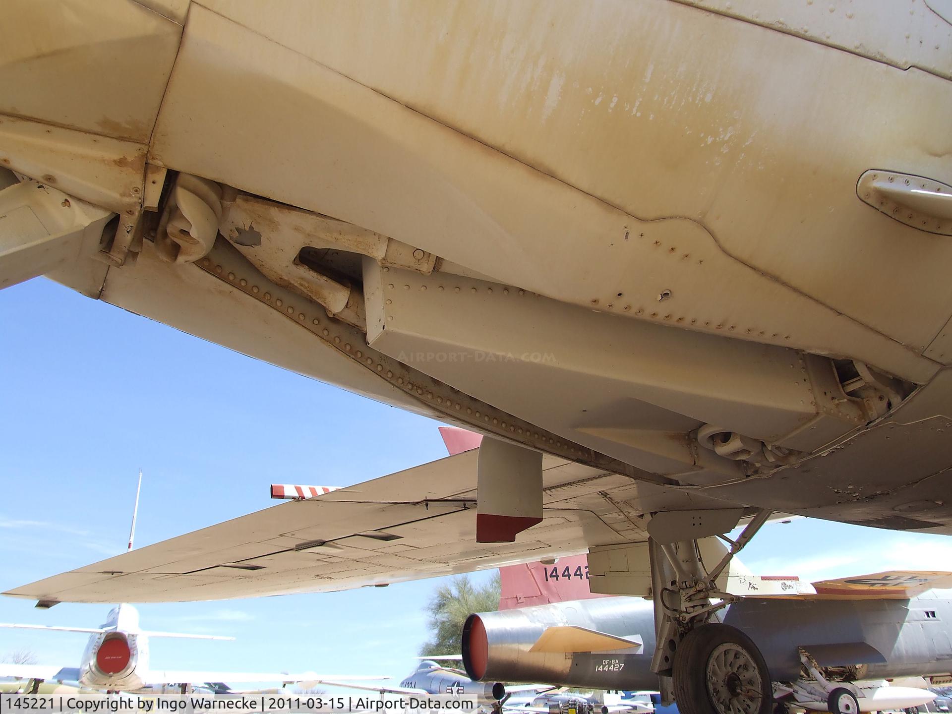 145221, McDonnell F-3B Demon C/N 390, McDonnell F-3B Demon at the Pima Air & Space Museum, Tucson AZ