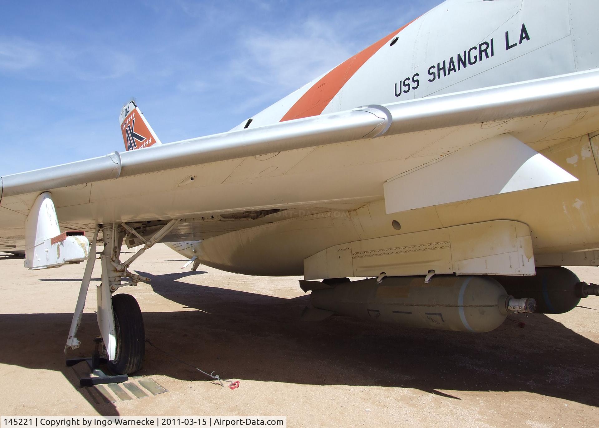 145221, McDonnell F-3B Demon C/N 390, McDonnell F-3B Demon at the Pima Air & Space Museum, Tucson AZ