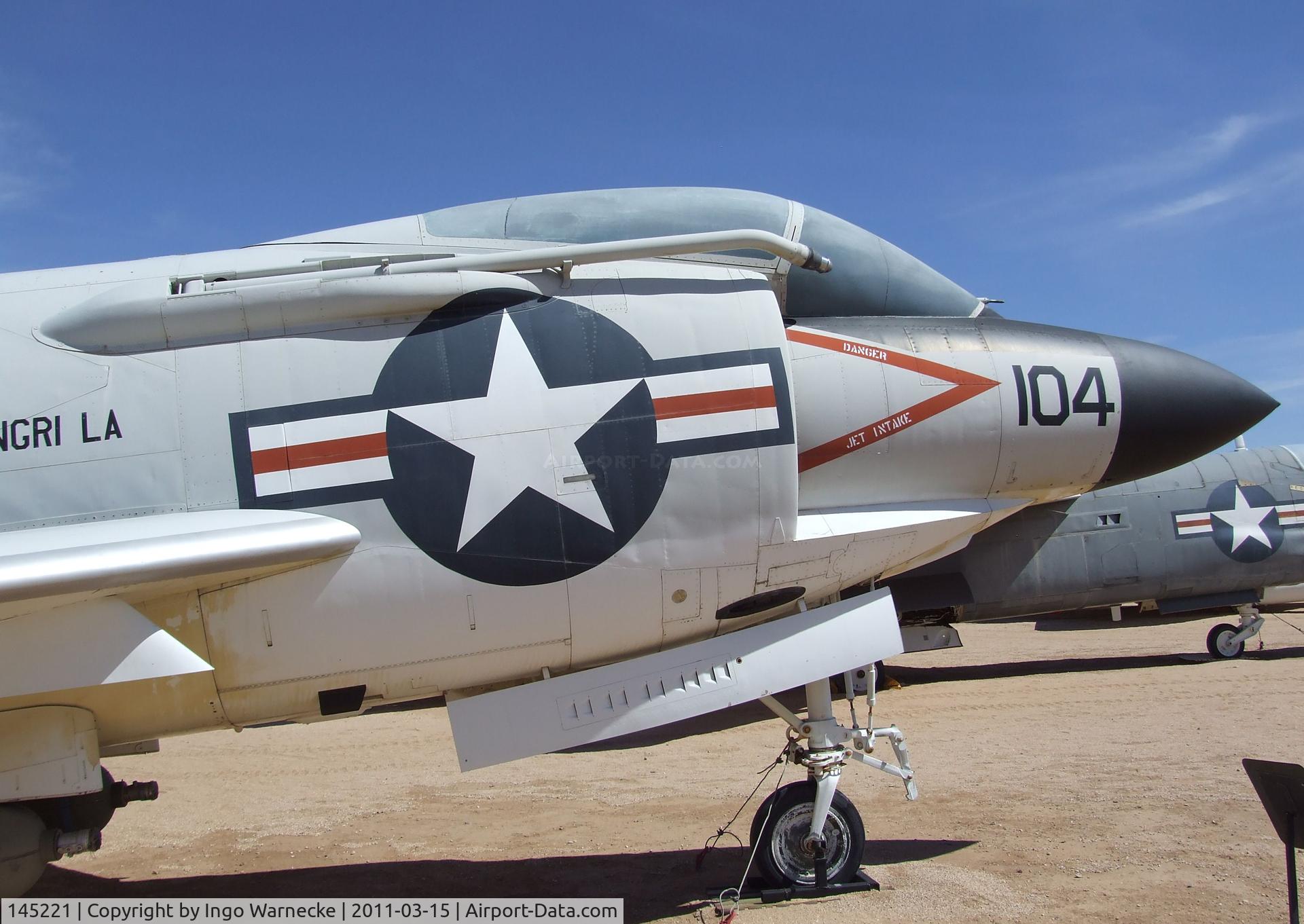 145221, McDonnell F-3B Demon C/N 390, McDonnell F-3B Demon at the Pima Air & Space Museum, Tucson AZ