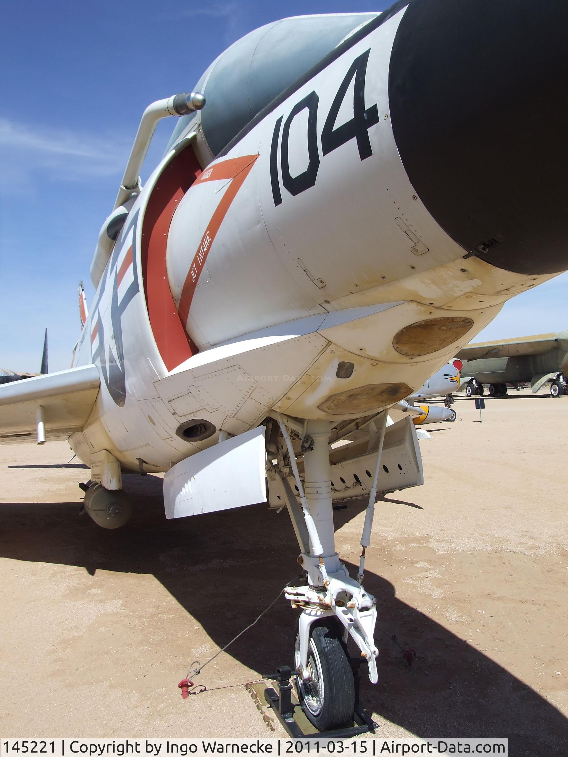 145221, McDonnell F-3B Demon C/N 390, McDonnell F-3B Demon at the Pima Air & Space Museum, Tucson AZ