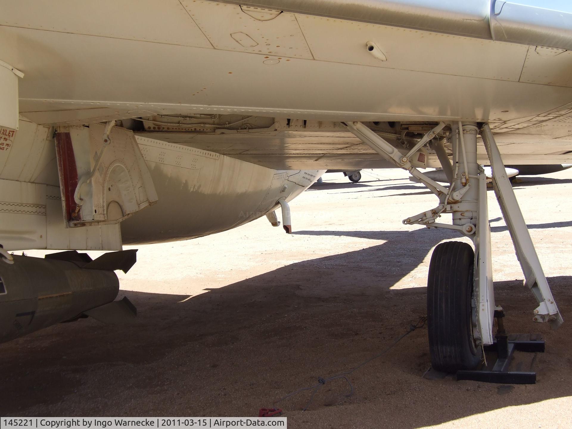 145221, McDonnell F-3B Demon C/N 390, McDonnell F-3B Demon at the Pima Air & Space Museum, Tucson AZ