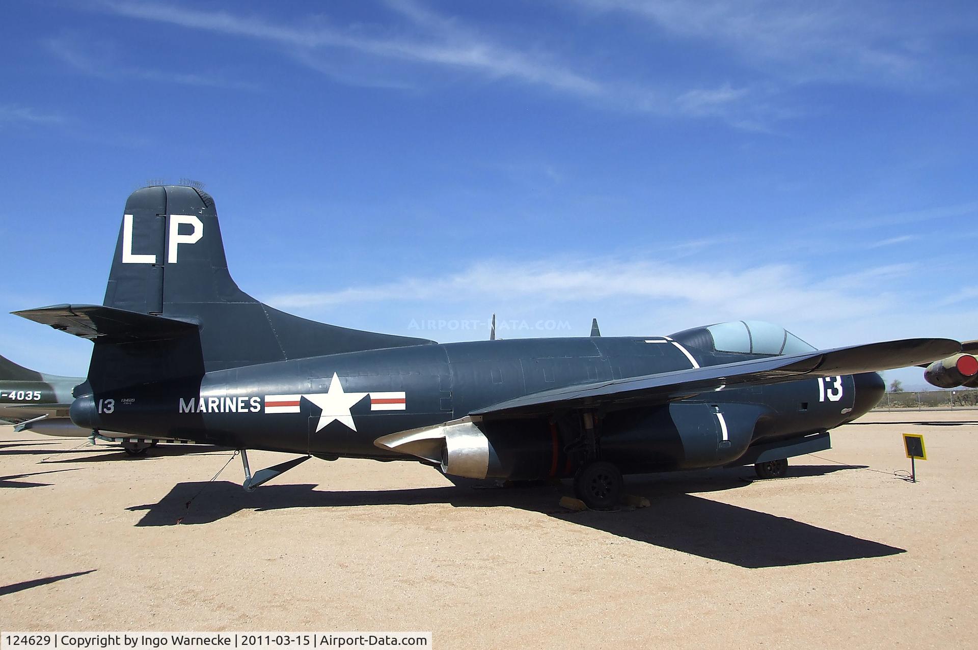 124629, Douglas TF-10B Skynight C/N 7499, Douglas TF-10B Skyknight at the Pima Air & Space Museum, Tucson AZ