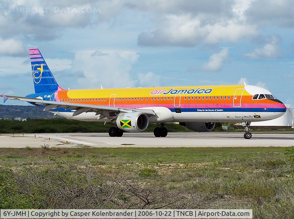 6Y-JMH, 2001 Airbus A321-211 C/N 1503, Air Jamaica