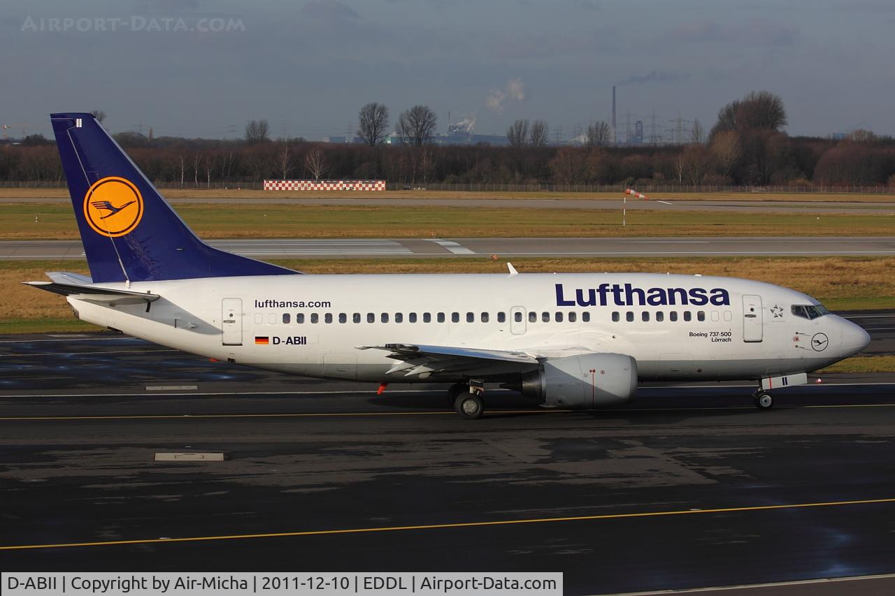 D-ABII, 1991 Boeing 737-530 C/N 24822, Lufthansa
