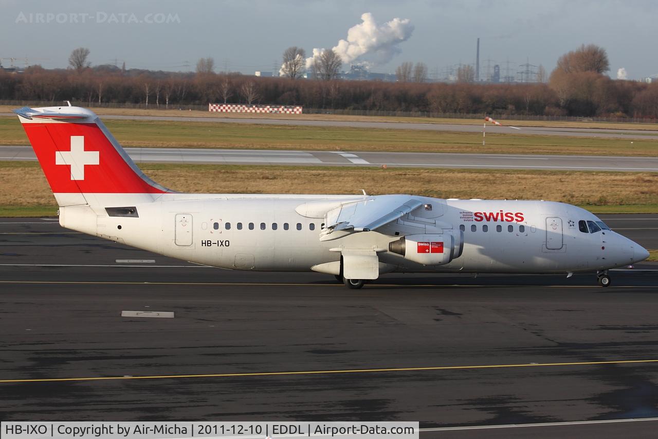 HB-IXO, 1996 British Aerospace Avro 146-RJ100 C/N E3284, Swissair