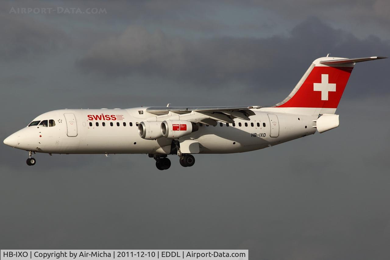 HB-IXO, 1996 British Aerospace Avro 146-RJ100 C/N E3284, Swissair