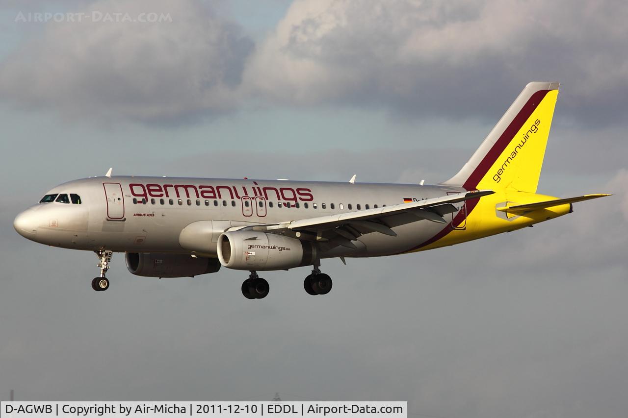 D-AGWB, 2006 Airbus A319-111 C/N 2833, Germanwings
