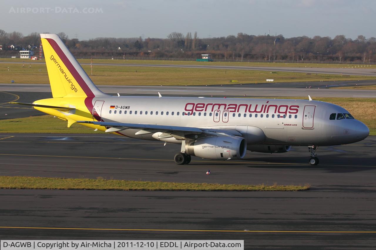 D-AGWB, 2006 Airbus A319-111 C/N 2833, Germanwings