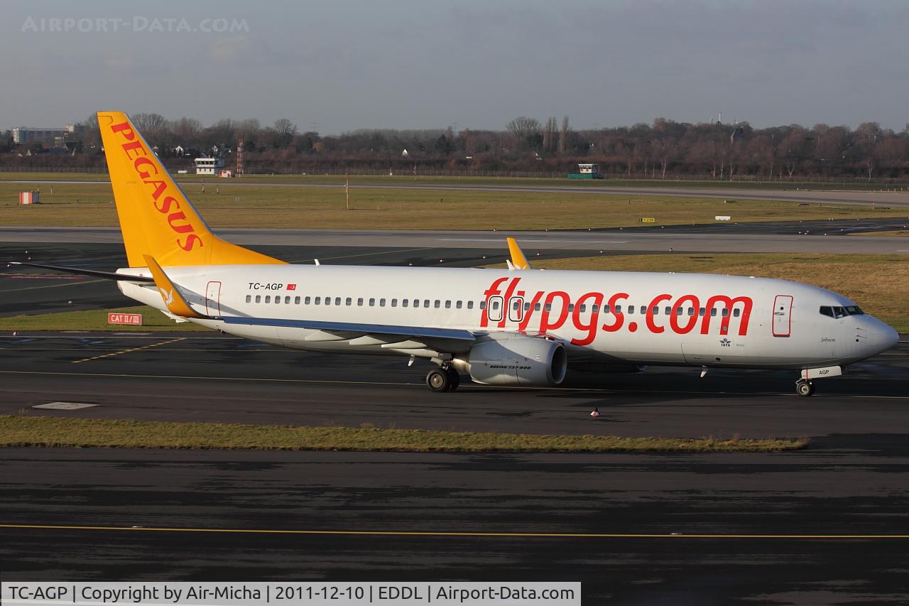 TC-AGP, 2011 Boeing 737-82R C/N 40728, Pegasus Airlines