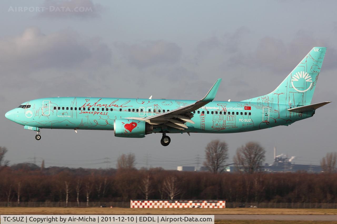 TC-SUZ, 2008 Boeing 737-8HX C/N 29649, SunExpress