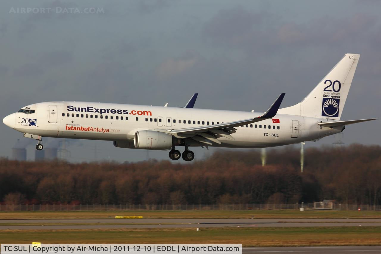 TC-SUL, 1998 Boeing 737-85F C/N 28822, SunExpress