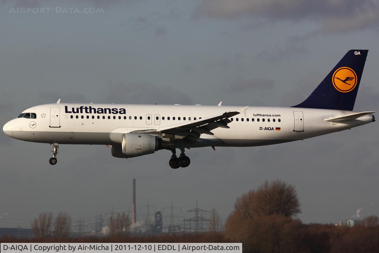 D-AIQA, 1991 Airbus A320-211 C/N 0172, Lufthansa