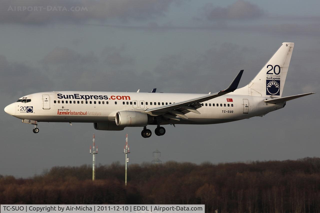 TC-SUO, 2001 Boeing 737-86Q C/N 30272, SunExpress