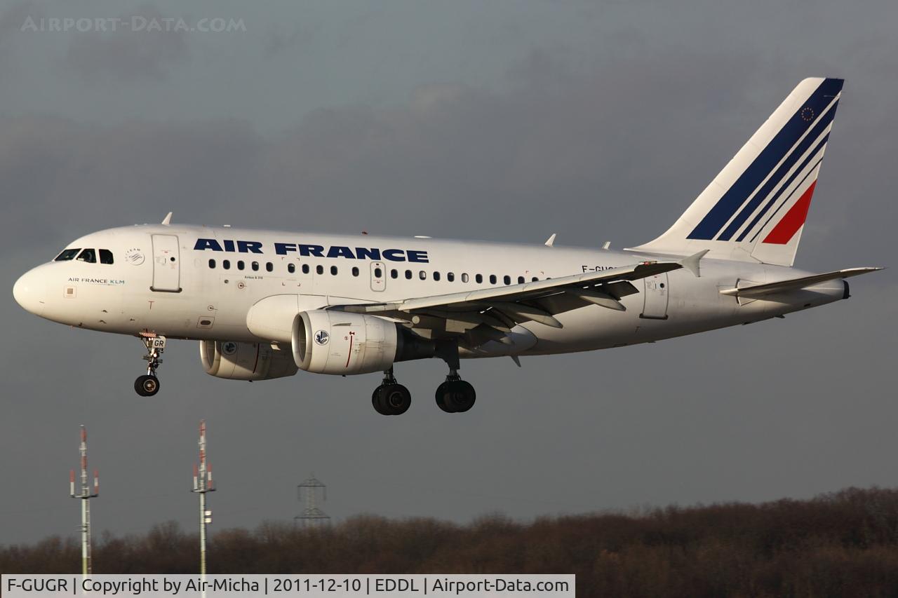 F-GUGR, 2007 Airbus A318-111 C/N 3009, Air France