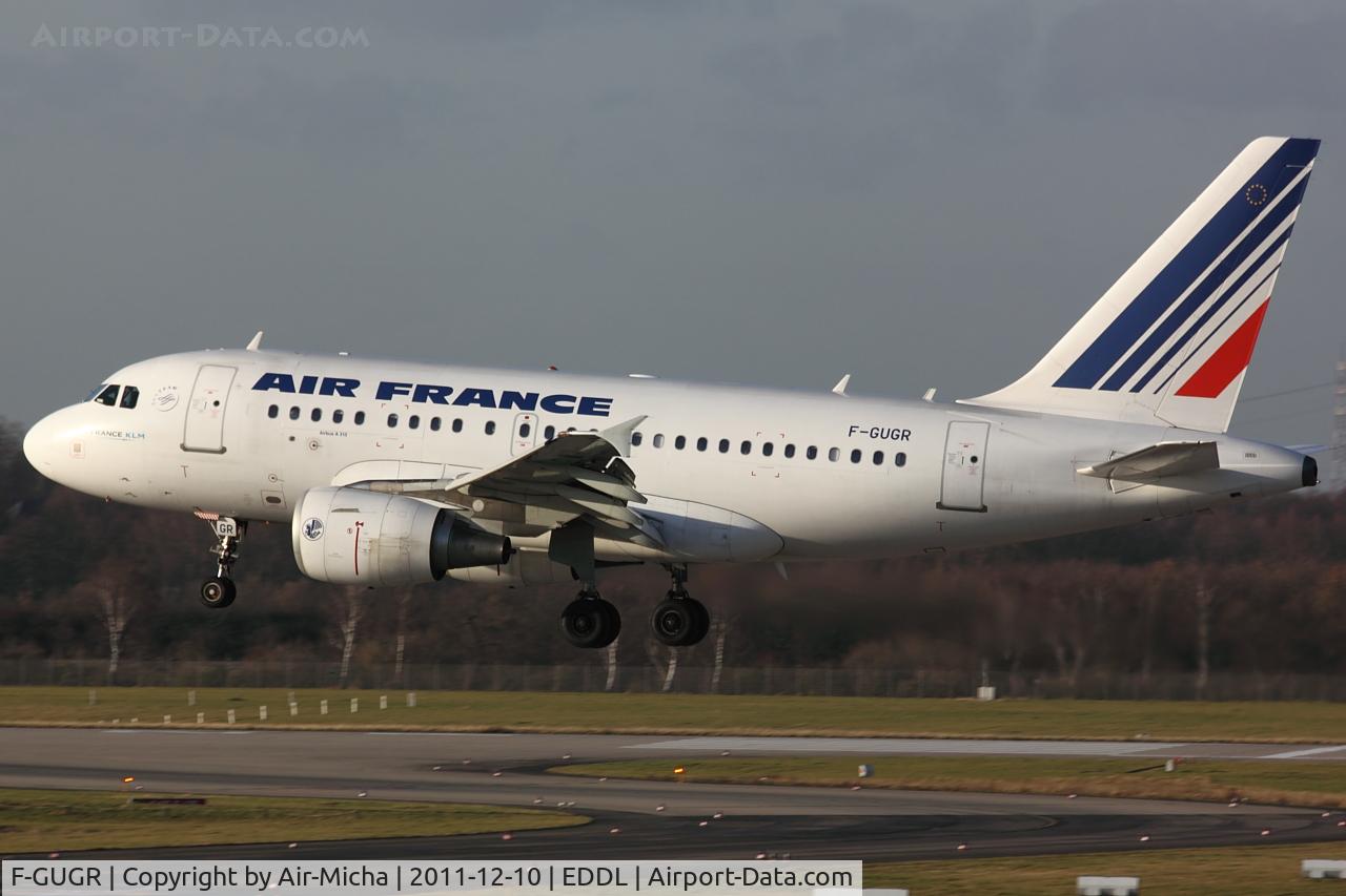 F-GUGR, 2007 Airbus A318-111 C/N 3009, Air France