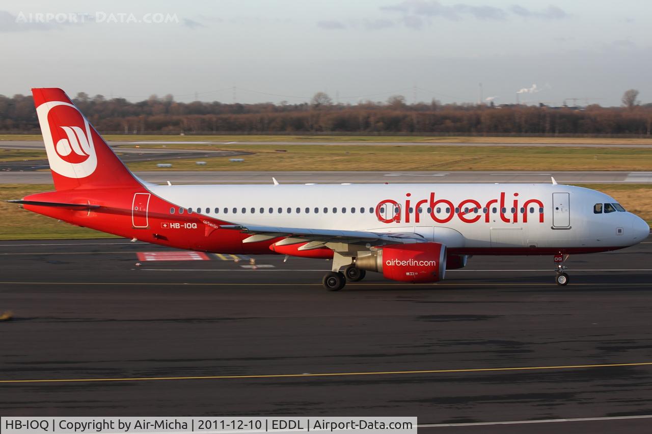 HB-IOQ, 2008 Airbus A320-214 C/N 3422, Belair Airlines