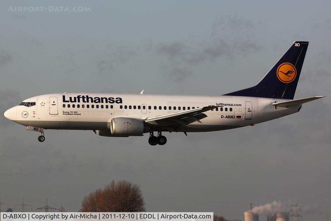D-ABXO, 1987 Boeing 737-330 C/N 23873, Lufthansa