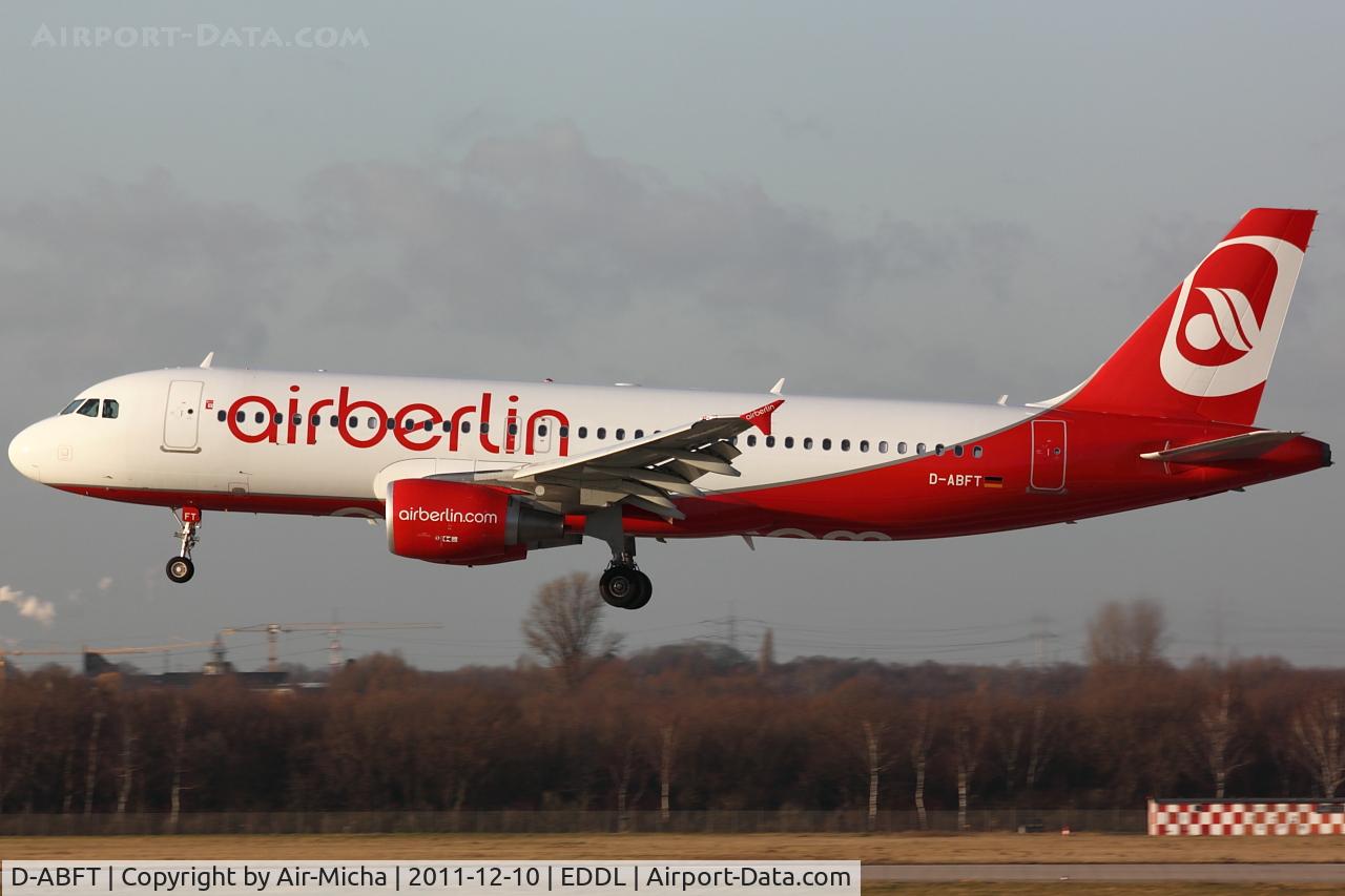 D-ABFT, 2011 Airbus A320-214 C/N 4674, Air Berlin
